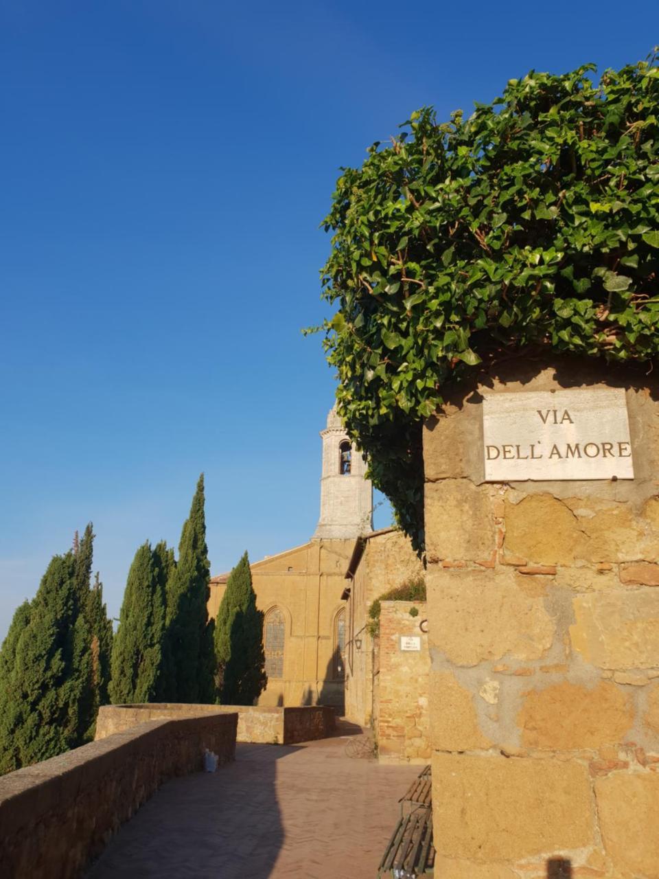 Incanto B&B Pienza Bagian luar foto