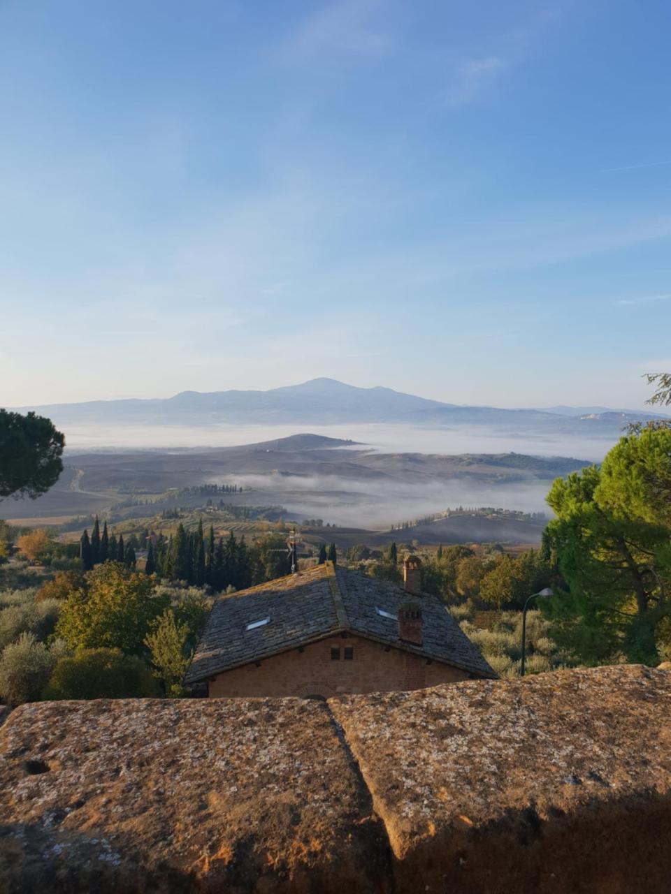 Incanto B&B Pienza Bagian luar foto